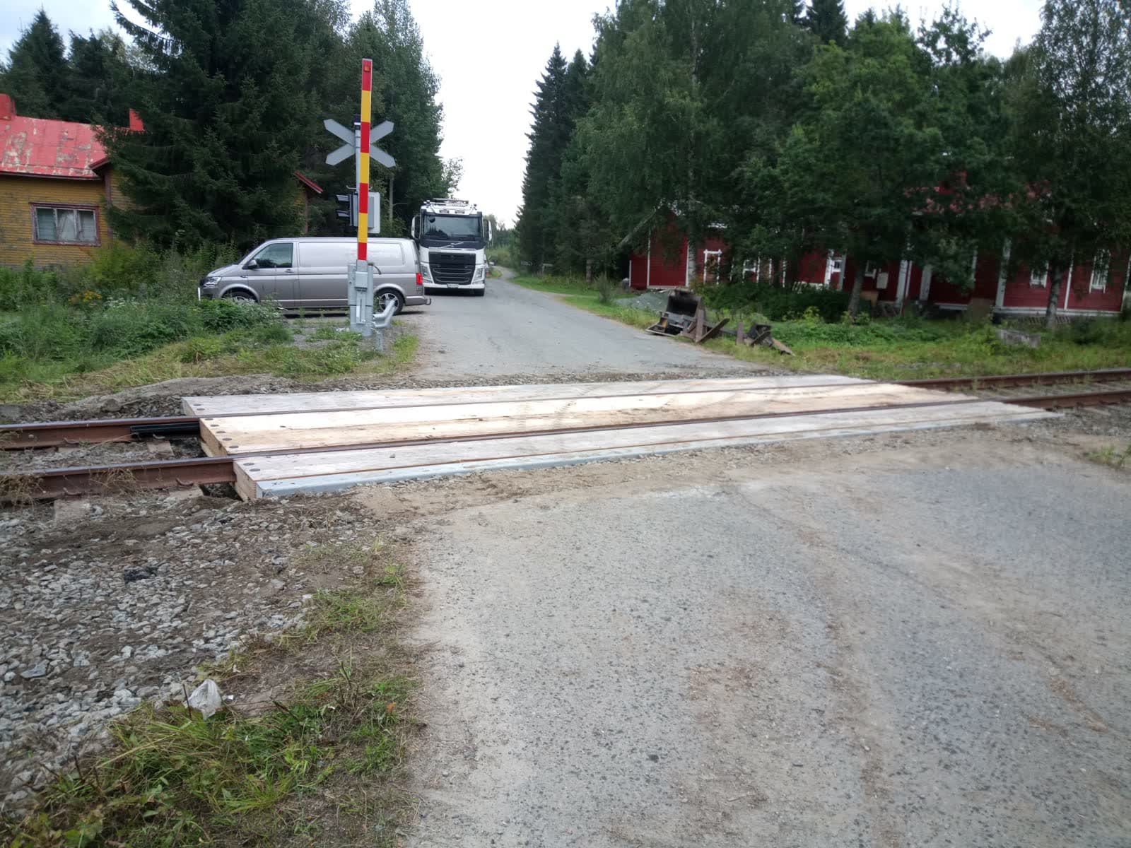 Lieksa ja Tohmajärvi tasoristeyskansien vaihdot